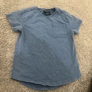Little Bipsy Acid Wash Blue Short Sleeve Tee